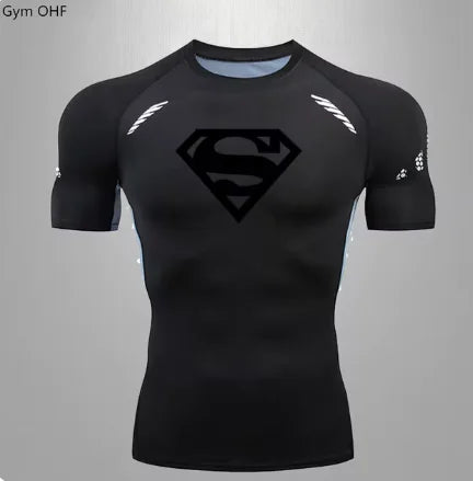 Men's Sports Quick Dry Compression T-Shirt -Stretch Performance Fit - My Store