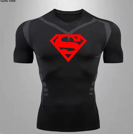 Men's Sports Quick Dry Compression T-Shirt -Stretch Performance Fit - My Store