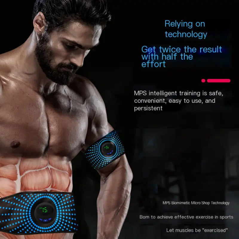 Upgraded Silicone Fitness Belt – Abdominal Slimming & Core Massage Trainer - My Store
