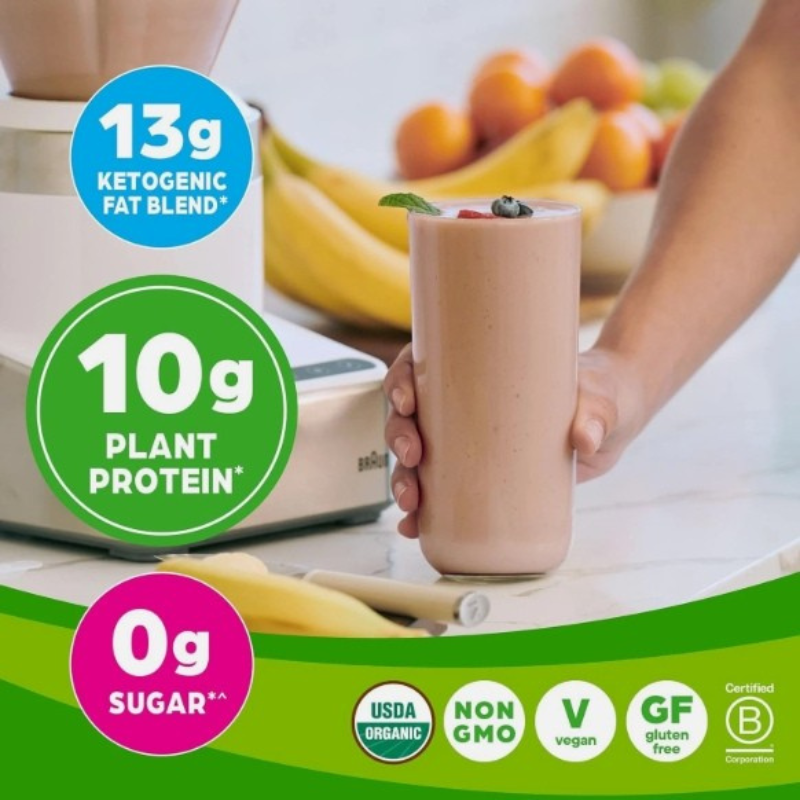 Orgain Organic Keto Vegan Protein Powder – Chocolate 0.97 lb (440 g) 10 Servings - My Store