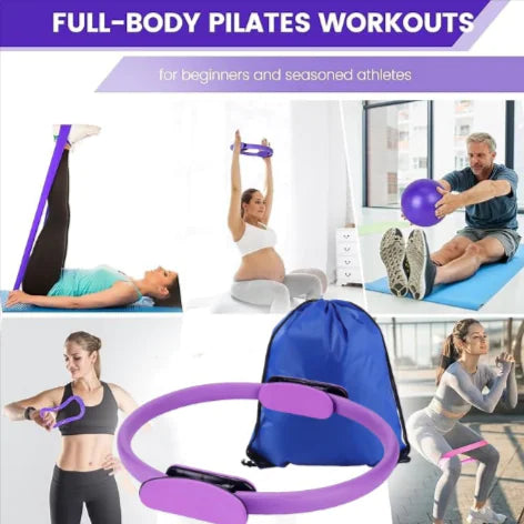 13-Piece Yoga & Pilates Set -Complete Home Workout Kit - My Store