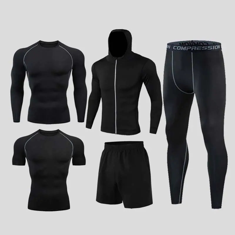 Men's Compression Fitness Set -Quick Dry Performance Gear - My Store