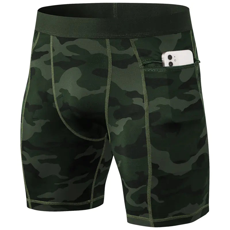 Men's Gym Shorts with Zipper Pockets -Secure Activewear Shorts - My Store