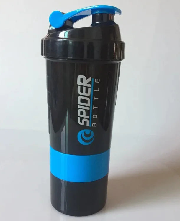 500ml Double-Layer Plastic Shaker Cup – Eco-Friendly Fitness Bottle - My Store