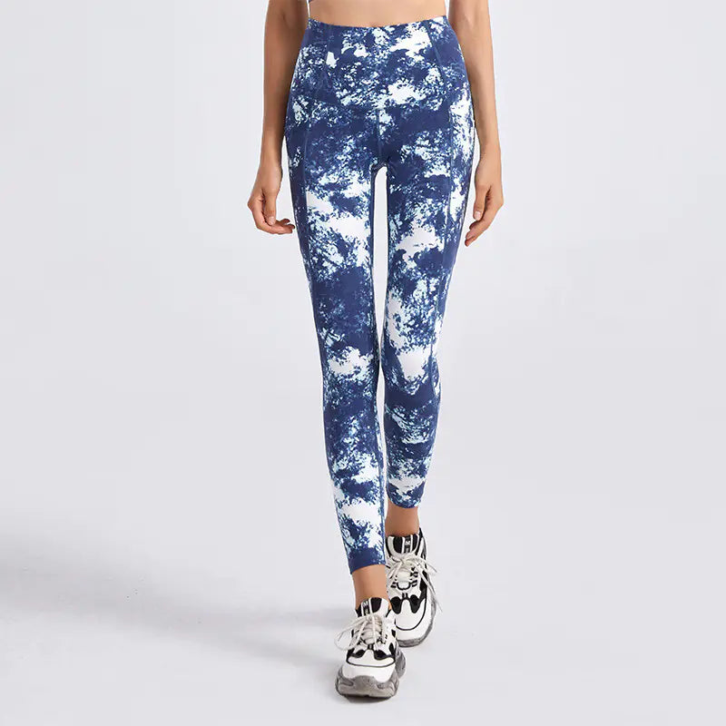 High Waist Double Pocket Gym Pants – Stretchy Tummy Control Leggings - My Store