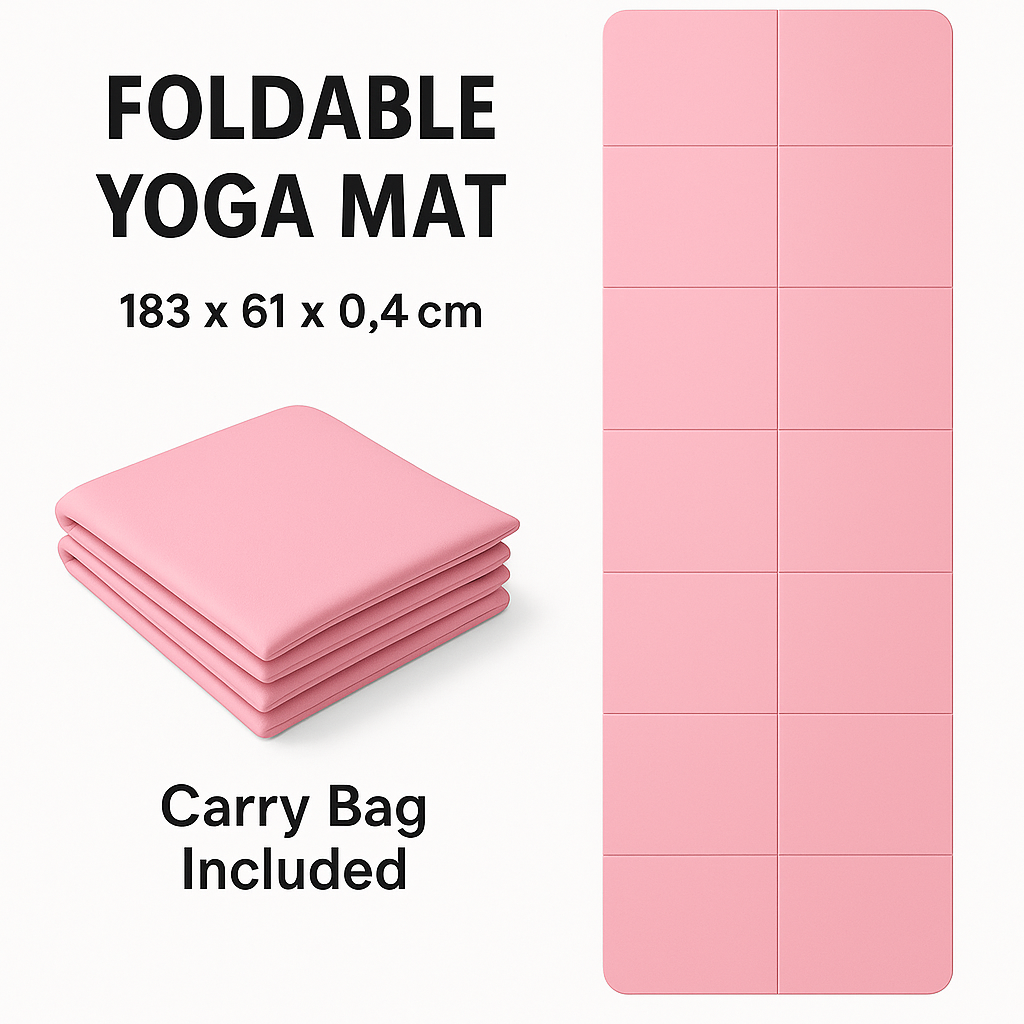 TPE Folding Yoga Mat for Napping and Relaxation - My Store