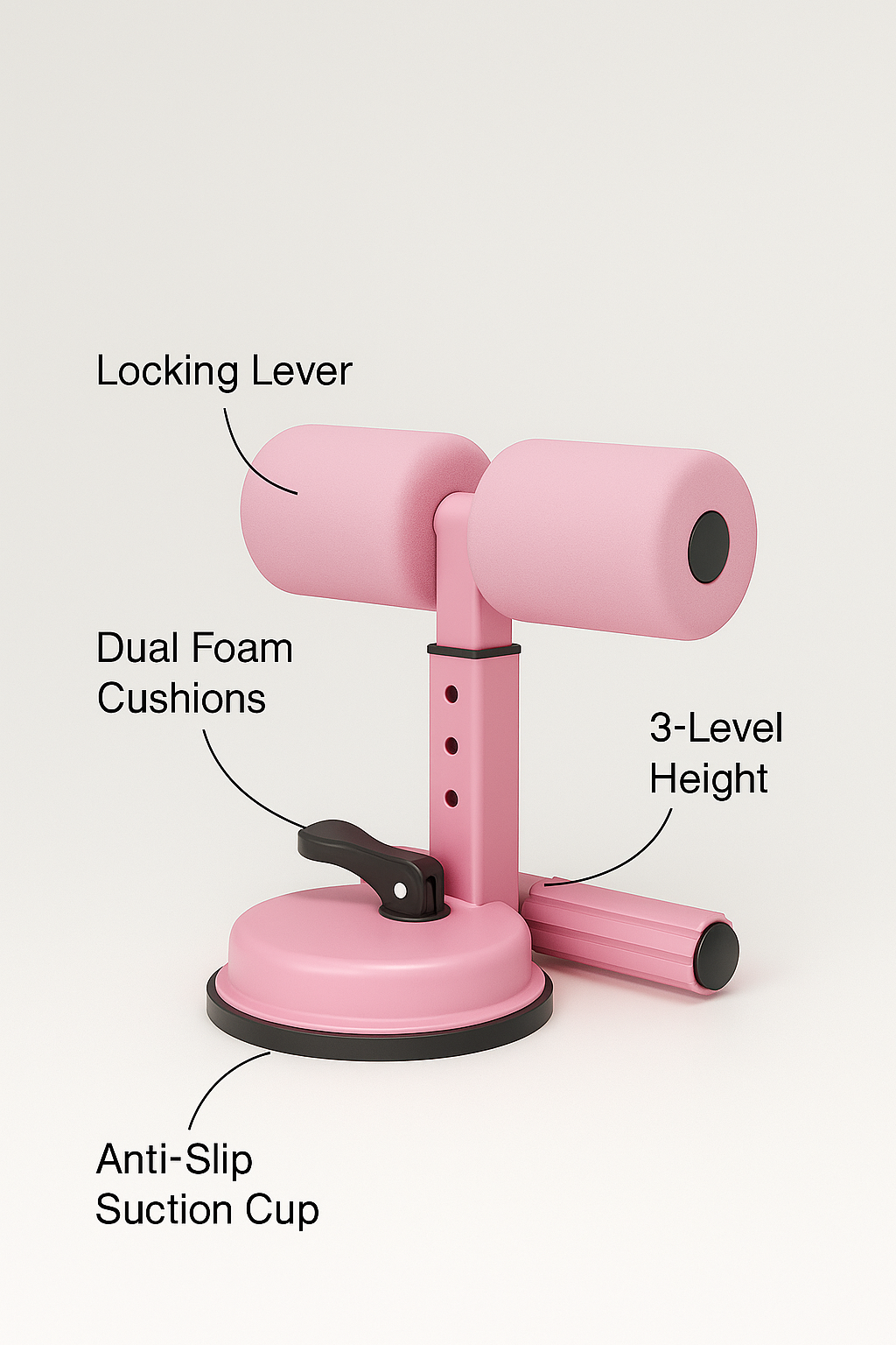 Sit-Up Assistant with Suction Fixation – Home Core Trainer - My Store