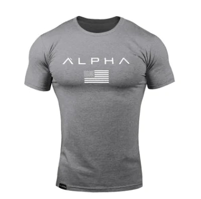 Muscle Captain Short Sleeve Gym T-Shirt -Fitted Bodybuilding Tee - My Store