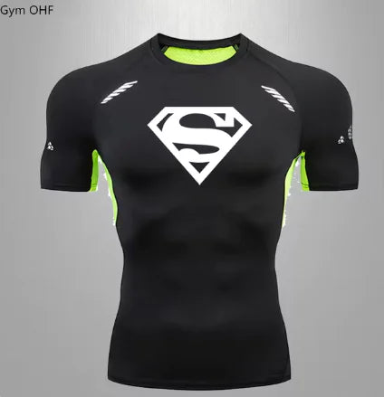 Men's Sports Quick Dry Compression T-Shirt -Stretch Performance Fit - My Store