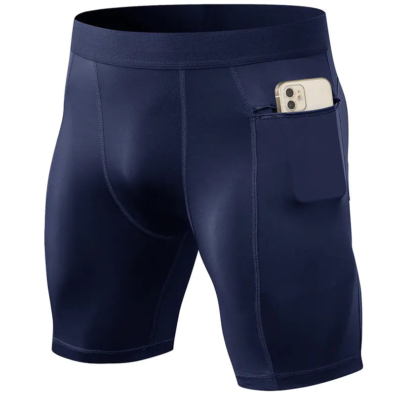 Men's Gym Shorts with Zipper Pockets -Secure Activewear Shorts - My Store