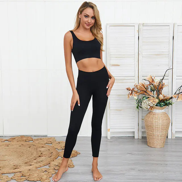 Seamless Yoga Set – Sculpted Fit & Second-Skin Comfort - My Store