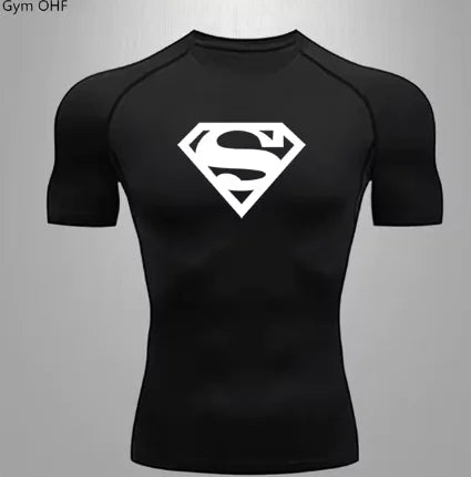 Men's Sports Quick Dry Compression T-Shirt -Stretch Performance Fit - My Store