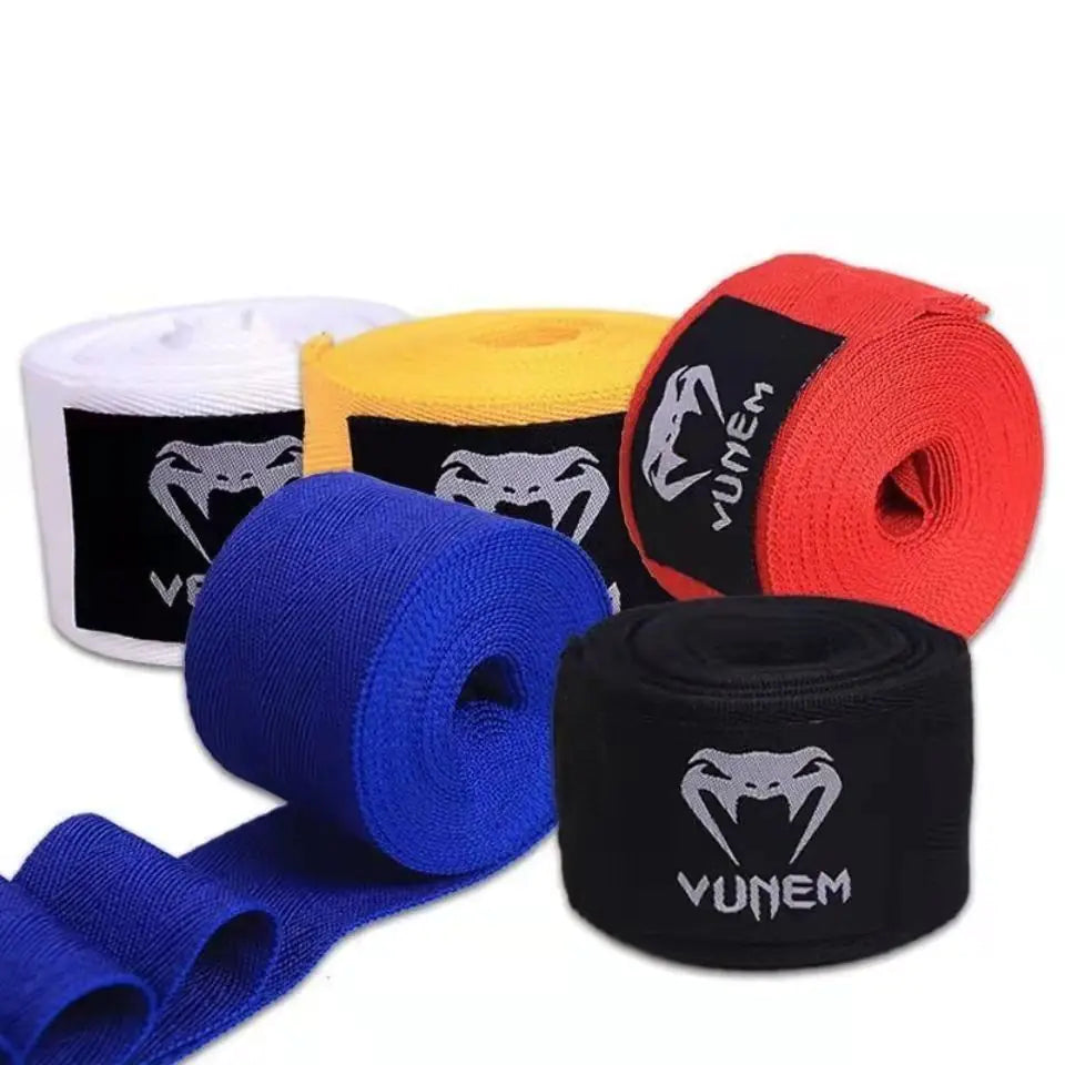 Boxing Hand Wraps -Cotton Elastic Wrist & Knuckle Protection - My Store