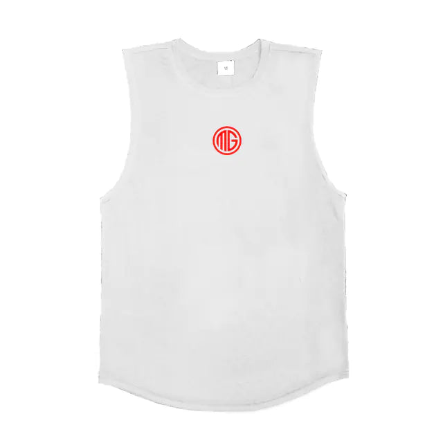 Men's Cotton Gym Singlet -Classic Bodybuilding Tank - My Store