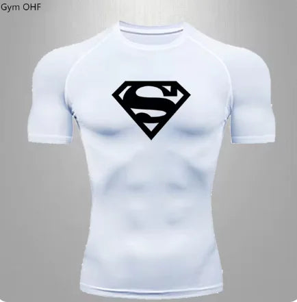 Men's Sports Quick Dry Compression T-Shirt -Stretch Performance Fit - My Store