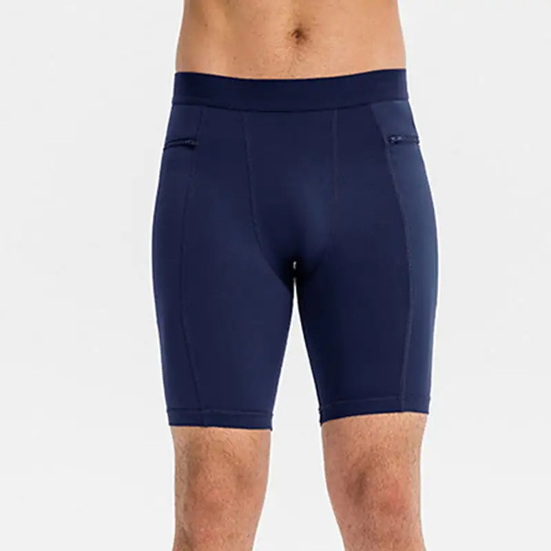 Men's Gym Shorts with Zipper Pockets -Secure Activewear Shorts - My Store