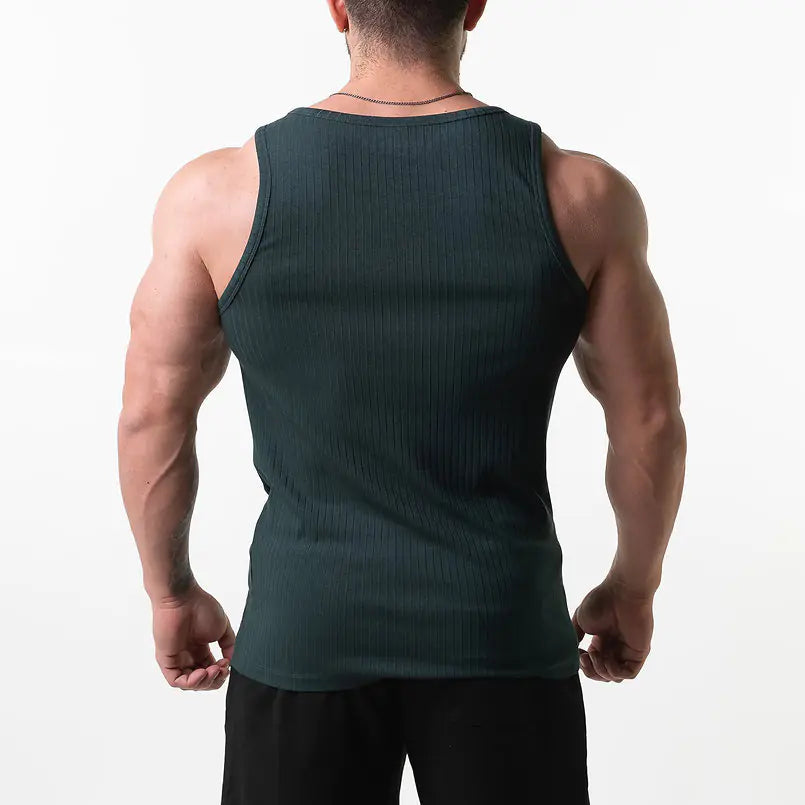 Cotton Exercise Vest -Lightweight Breathable Gym Top - My Store