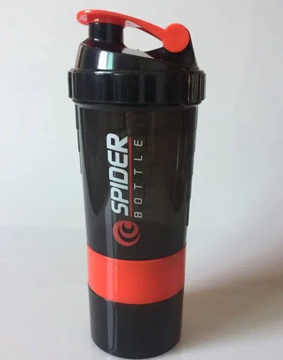500ml Double-Layer Plastic Shaker Cup – Eco-Friendly Fitness Bottle - My Store