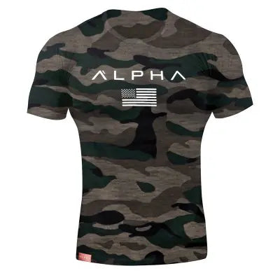 Muscle Captain Short Sleeve Gym T-Shirt -Fitted Bodybuilding Tee - My Store