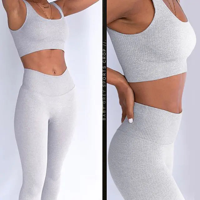 Seamless Yoga Set – Sculpted Fit & Second-Skin Comfort - My Store