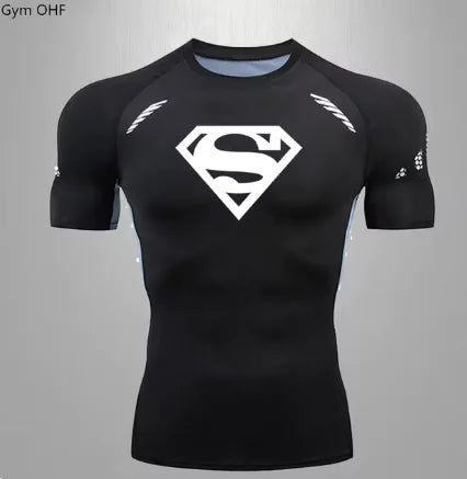 Men's Sports Quick Dry Compression T-Shirt -Stretch Performance Fit - My Store