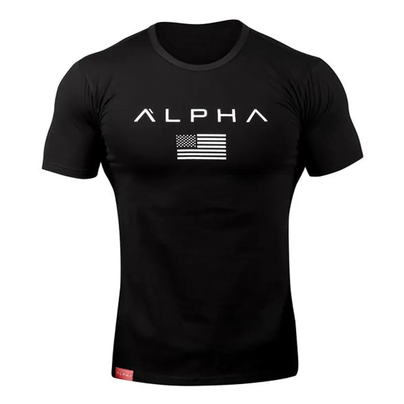 Muscle Captain Short Sleeve Gym T-Shirt -Fitted Bodybuilding Tee - My Store