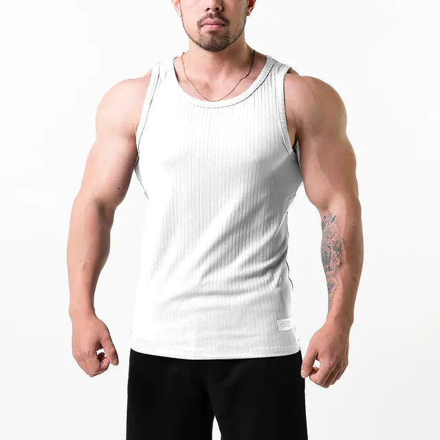 Cotton Exercise Vest -Lightweight Breathable Gym Top - My Store
