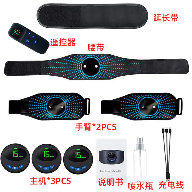 Upgraded Silicone Fitness Belt – Abdominal Slimming & Core Massage Trainer - My Store