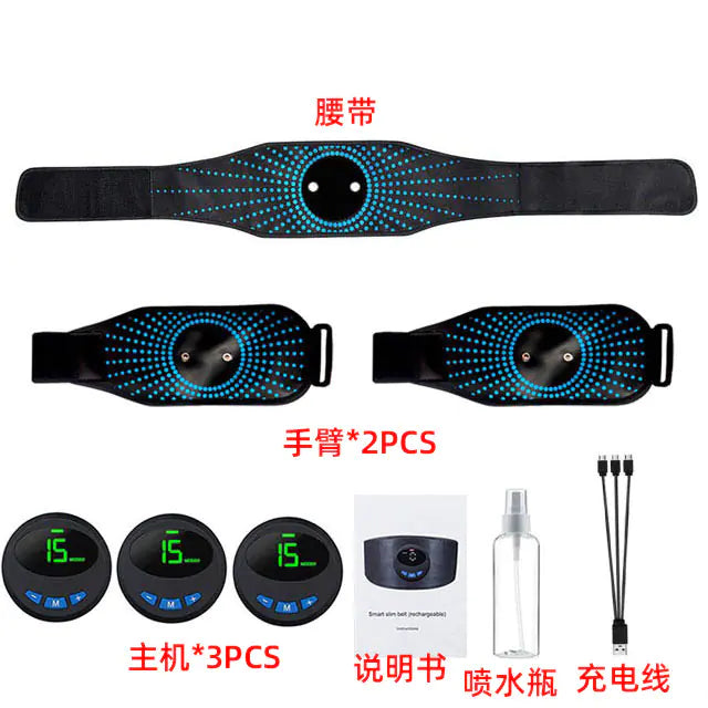 Upgraded Silicone Fitness Belt – Abdominal Slimming & Core Massage Trainer - My Store