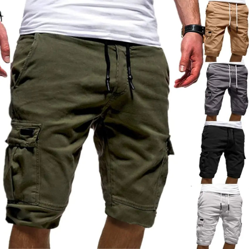 Casual Workout Cargo Shorts -Multi-Pocket Active Training Shorts - My Store