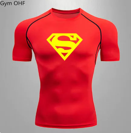 Men's Sports Quick Dry Compression T-Shirt -Stretch Performance Fit - My Store
