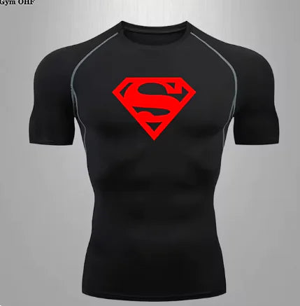 Men's Sports Quick Dry Compression T-Shirt -Stretch Performance Fit - My Store