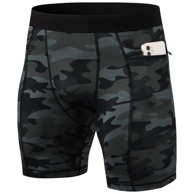 Men's Gym Shorts with Zipper Pockets -Secure Activewear Shorts - My Store