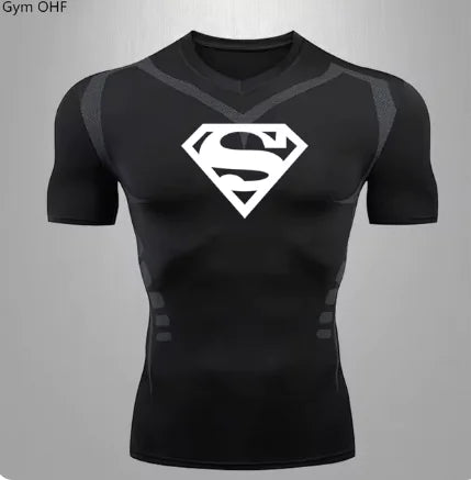 Men's Sports Quick Dry Compression T-Shirt -Stretch Performance Fit - My Store