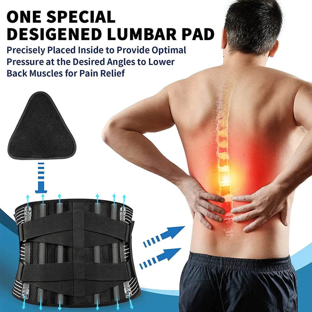 Lumbar Support Belt – Stabilizing Back Relief for Training & Daily Use - My Store