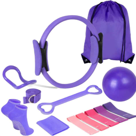 13-Piece Yoga & Pilates Set -Complete Home Workout Kit - My Store