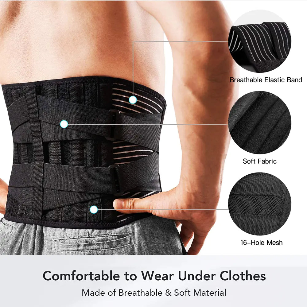 Lumbar Support Belt – Stabilizing Back Relief for Training & Daily Use - My Store