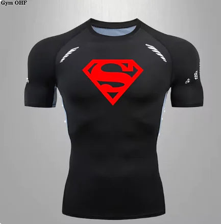 Men's Sports Quick Dry Compression T-Shirt -Stretch Performance Fit - My Store