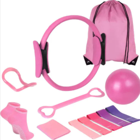 13-Piece Yoga & Pilates Set -Complete Home Workout Kit - My Store
