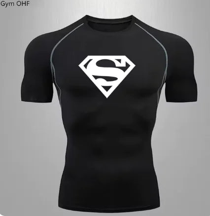 Men's Sports Quick Dry Compression T-Shirt -Stretch Performance Fit - My Store
