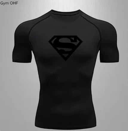 Men's Sports Quick Dry Compression T-Shirt -Stretch Performance Fit - My Store