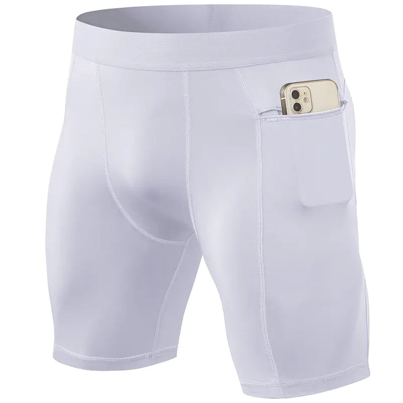 Men's Gym Shorts with Zipper Pockets -Secure Activewear Shorts - My Store