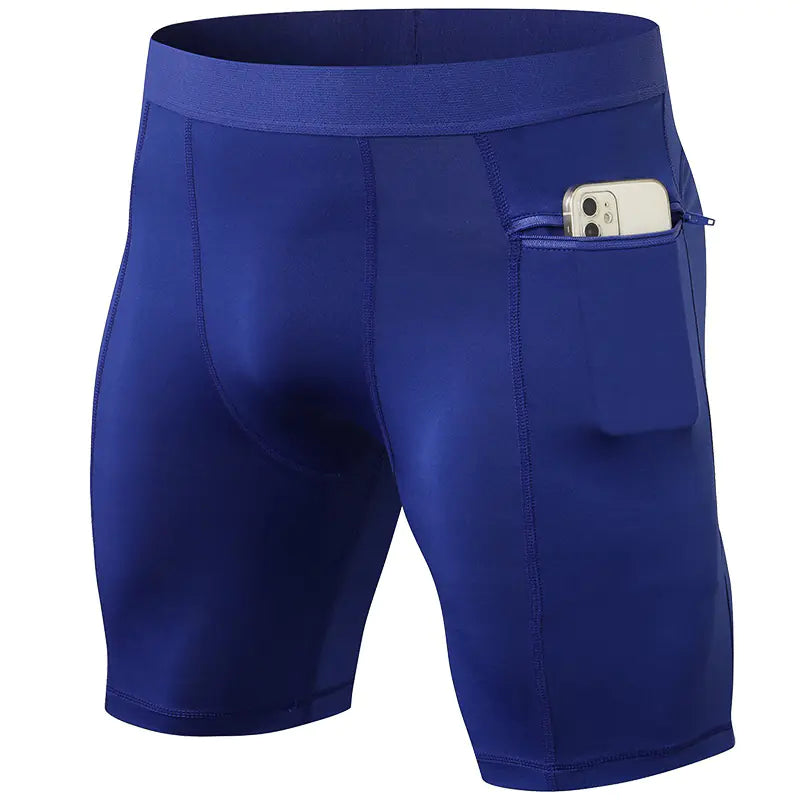 Men's Gym Shorts with Zipper Pockets -Secure Activewear Shorts - My Store