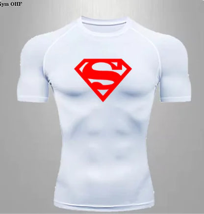 Men's Sports Quick Dry Compression T-Shirt -Stretch Performance Fit - My Store