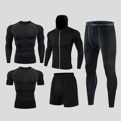 Men's Compression Fitness Set -Quick Dry Performance Gear - My Store