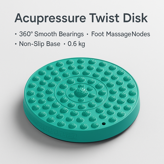 Large Foot Massage Acupressure Twist Board -Balance & Reflexology Trainer - My Store