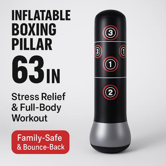 Inflatable Stand-Up Punching Bag for Stress Relief - My Store