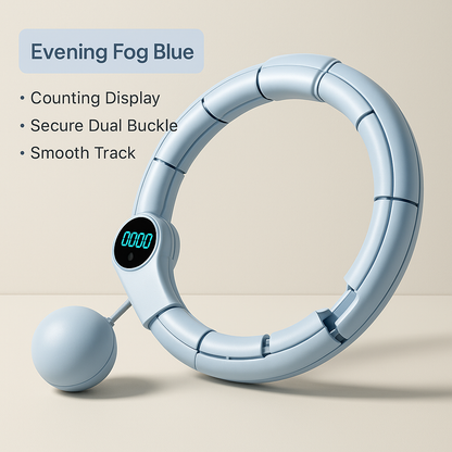 Smart Counting Hula Hoop – Weighted Hoop for Women’s Fitness & Fat Burn - My Store