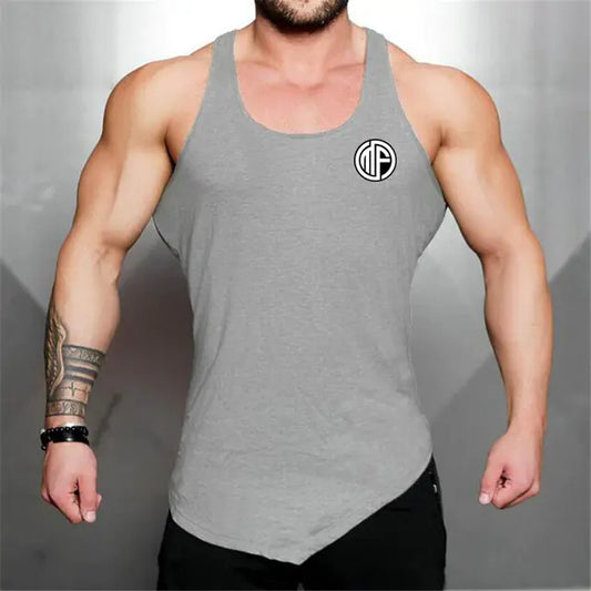 Breathable Cotton Men's Gym Training Vest -Lightweight Workout Tank - My Store