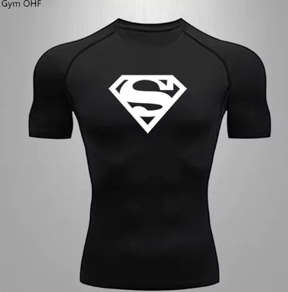 Men's Sports Quick Dry Compression T-Shirt -Stretch Performance Fit - My Store